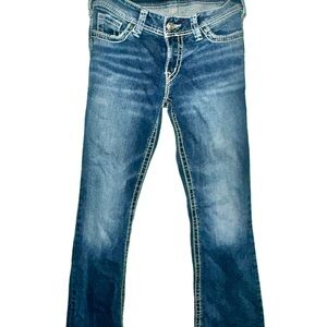 Silver Jeans Women's Boot Cut in Dark Blue